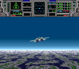 Super Air Diver (Japan) In game screenshot